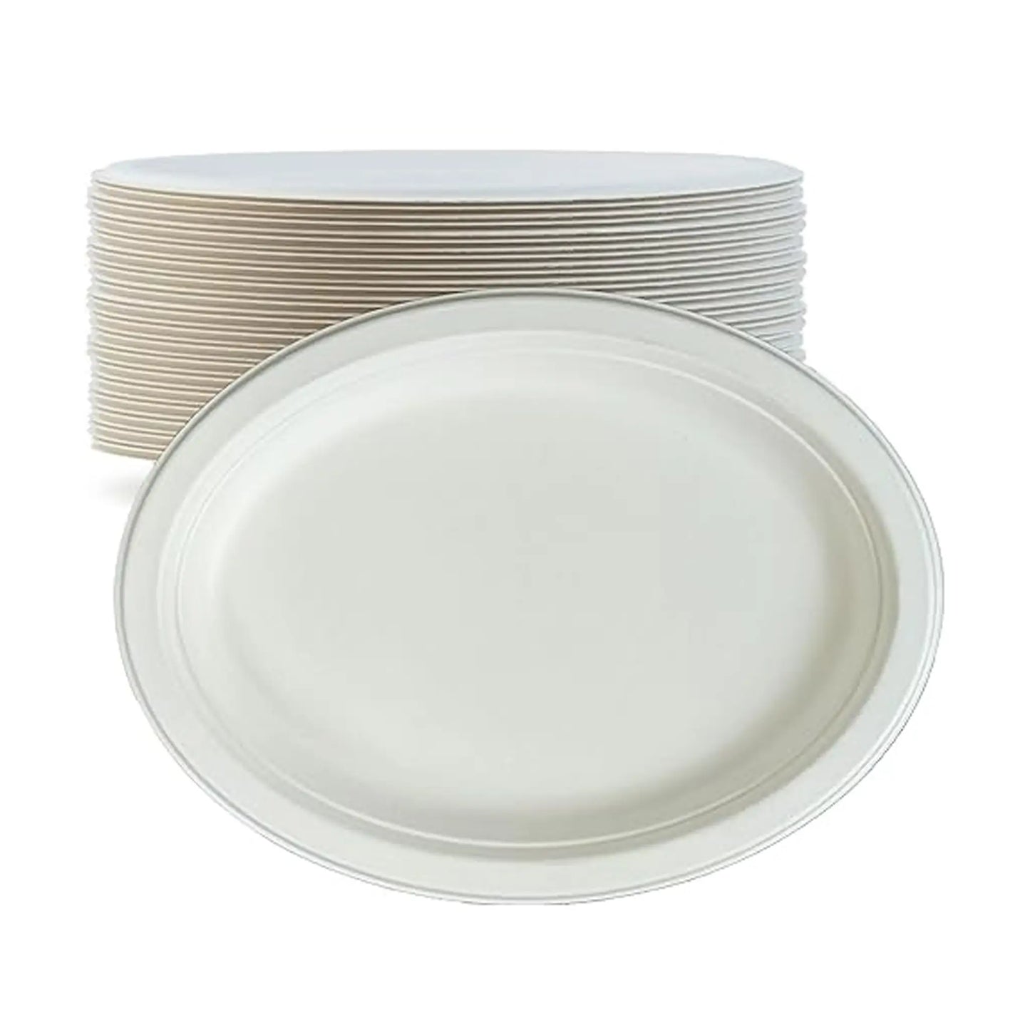 Bagasse Bowl Oval Plate