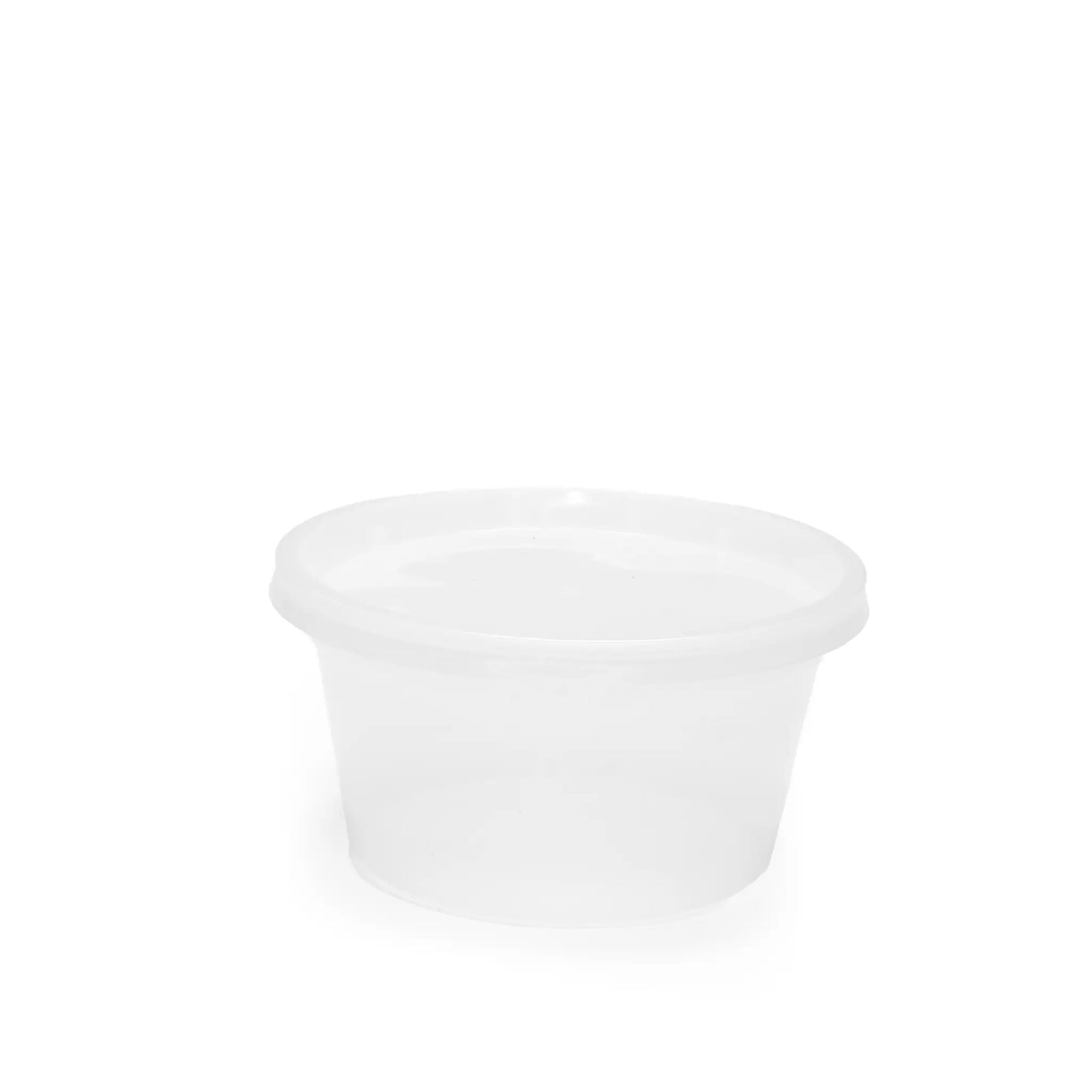 DM-12 Plastic Deli Container and Lid - 12oz.