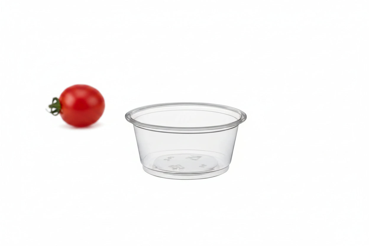 DM-1.5 Clear Plastic Souffle Cup 1.5 oz.
