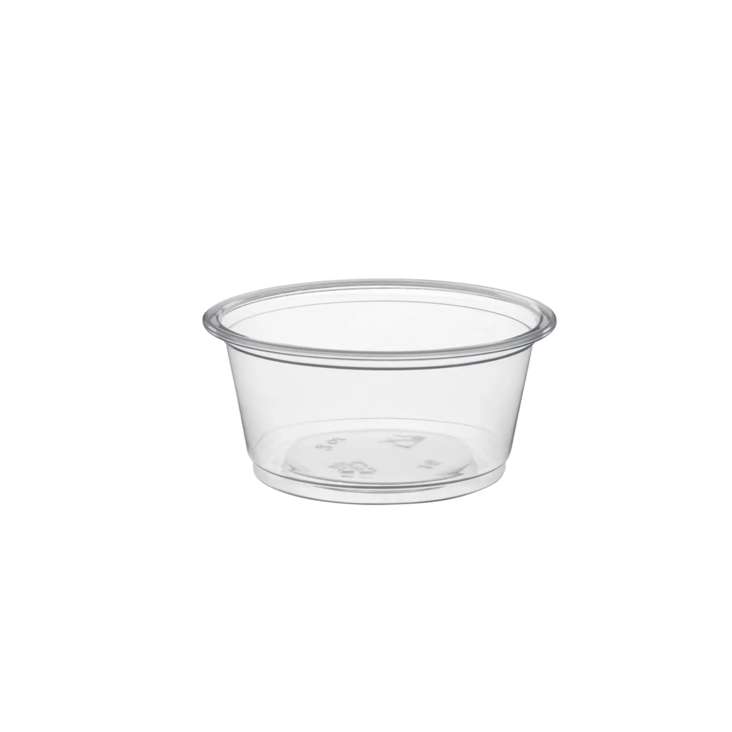 DM-2 Clear Plastic Souffle Cup 2oz