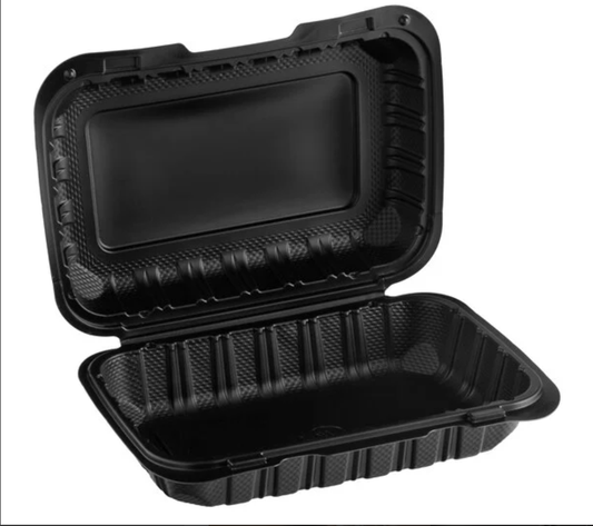 DM-206 PP One Compartment White Container - Rectangle