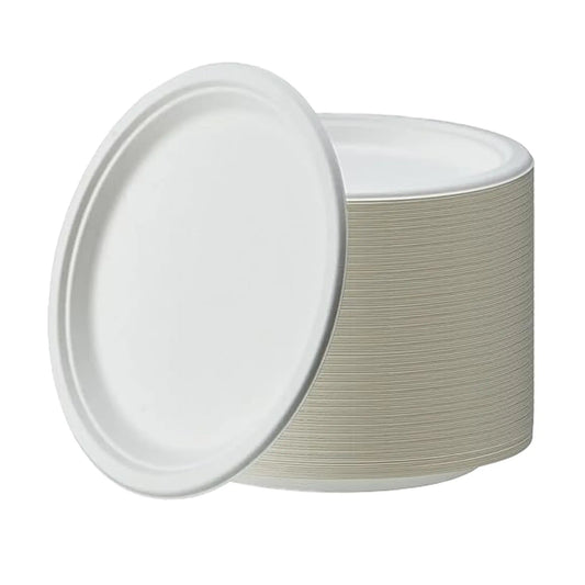 Bagasse Plate 8"