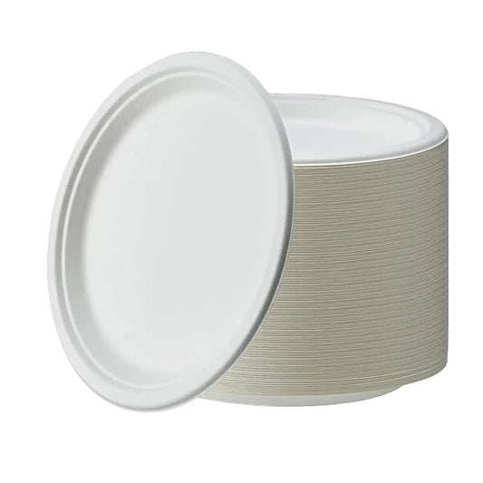 Bagasse Plate 6"