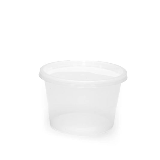 DM-16oz Plastic Deli Container and Lid - 16oz.