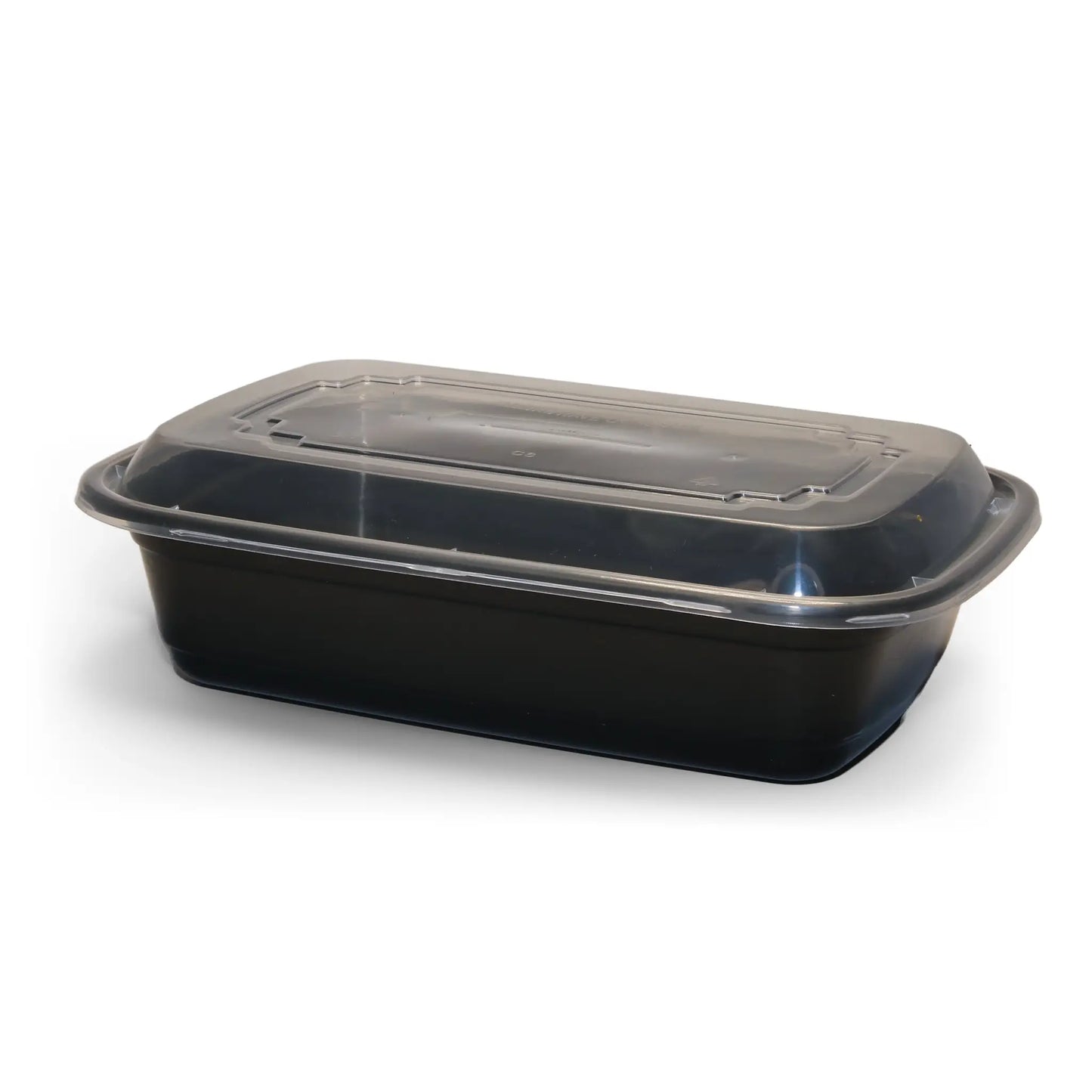 DM-138B Rectangular Take Out Container - 38oz