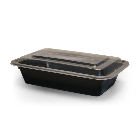 DM-8028 Rectangular Take Out Container - 30oz.