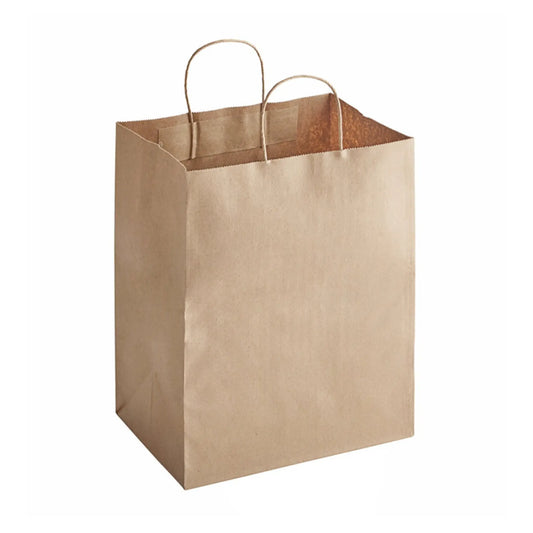 Brown Shopping with Handle