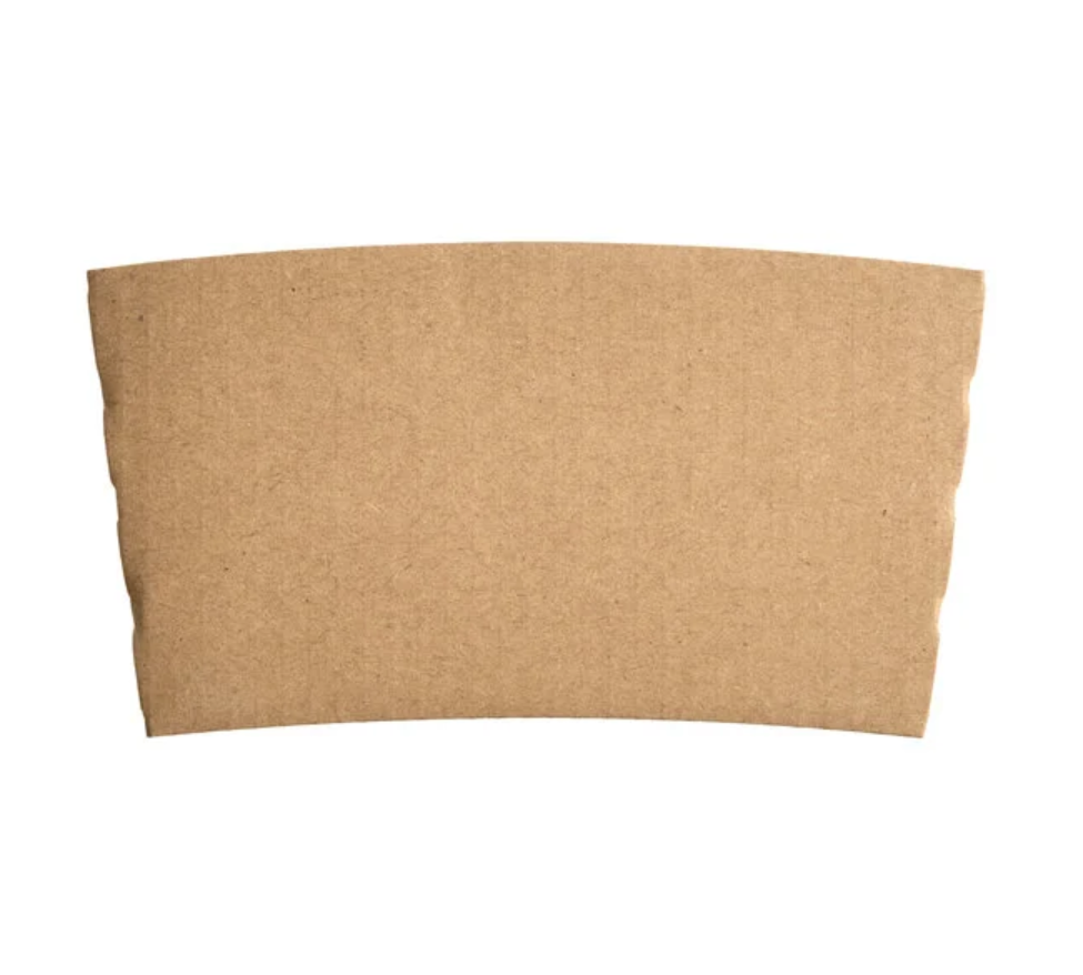 Kraft Coffee Cup Sleeve—1,000/Case