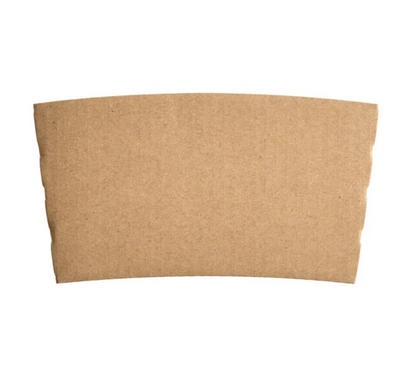 Kraft Coffee Cup Sleeve—1,000/Case