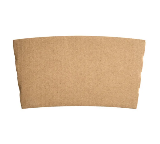 Kraft Coffee Cup Sleeve—1,000/Case