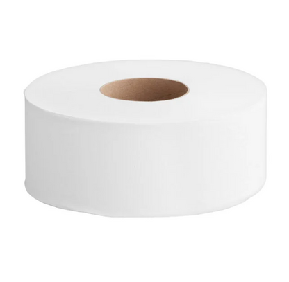 Jumbo Toilet Paper Roll with 8 1/2" Diameter-12Roll/Case