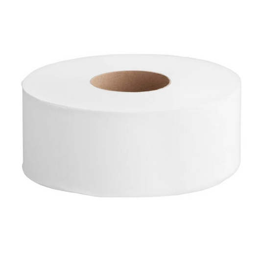 Jumbo Toilet Paper Roll with 8 1/2" Diameter-12Roll/Case
